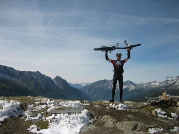 Mit dem Radl aufn Berg