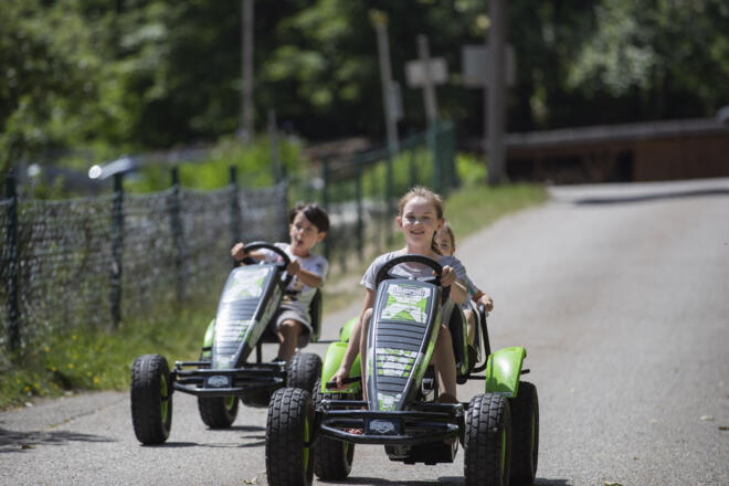 Kinderhotel Bruckwirt_Kart fahren