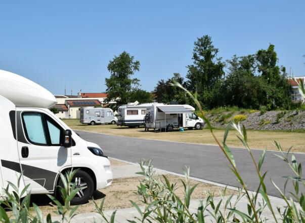 Wohnmobilstellplatz an der Limes-Therme Bad Gögging
