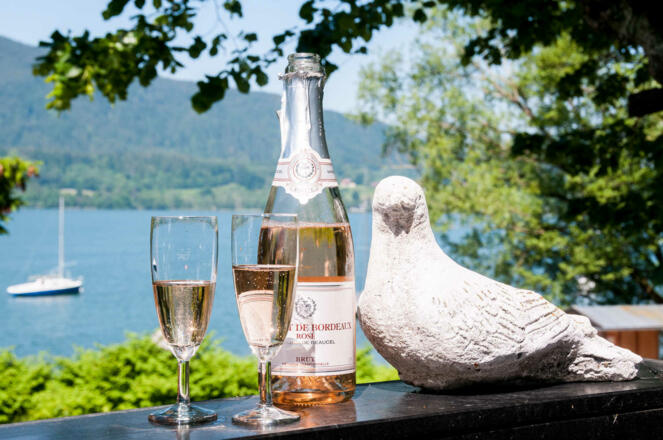 Sundowner mit Seeblick