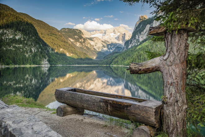 Gosausee mit Blick auf den Dachstein