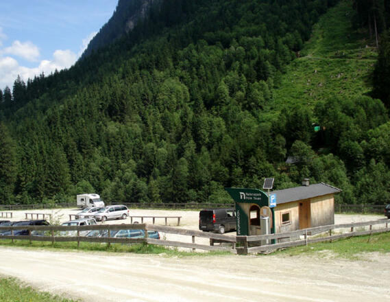 Parkplatz Obersulzbachtal - gebührenpflichtig