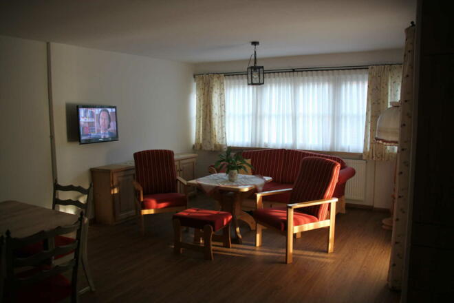 Sofa im Wohnbereich unserer FeWo 2