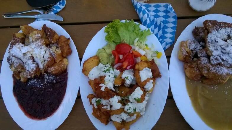 Kaiserschmarren in der Albert-Link-Hütte