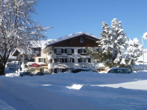 Winteransicht vom Dorfanger