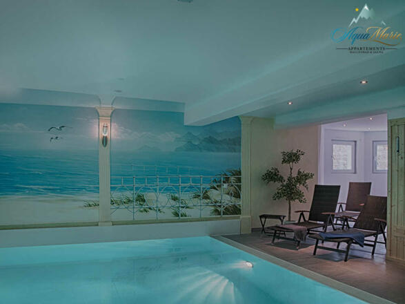 AquaMarie - Appartements, Hallenbad und Sauna