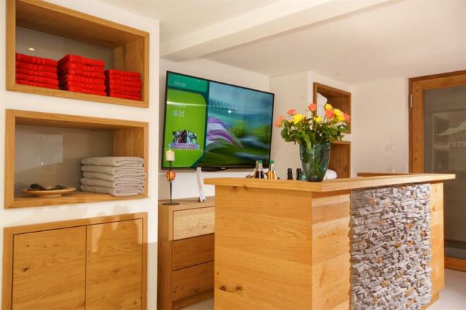 Eingangsbereich Fitness-Sauna-Bereich