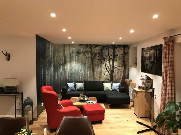 Der wunderschöne Wohnzimmer Bereich, ein Platz der ruhe.