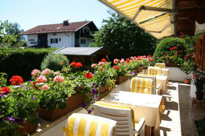 Frühstücksterrasse