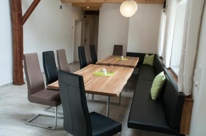 Der neue Frühstücksraum