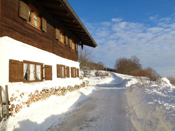 Traumhafter Wintertag in Stipfing