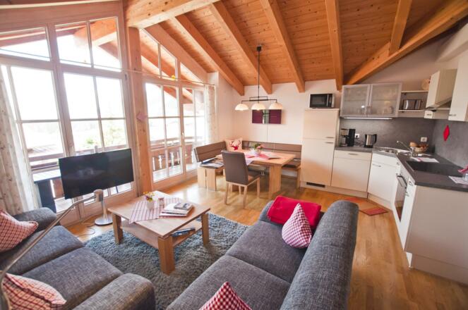 Ferienwohnung Kiefer Wohnraum