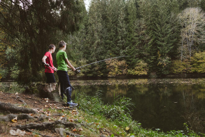 Fischen im Rannstausee