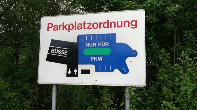 Parkplatzordnung Märchenwanderweg