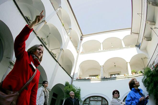 Romantische Innenhöfe