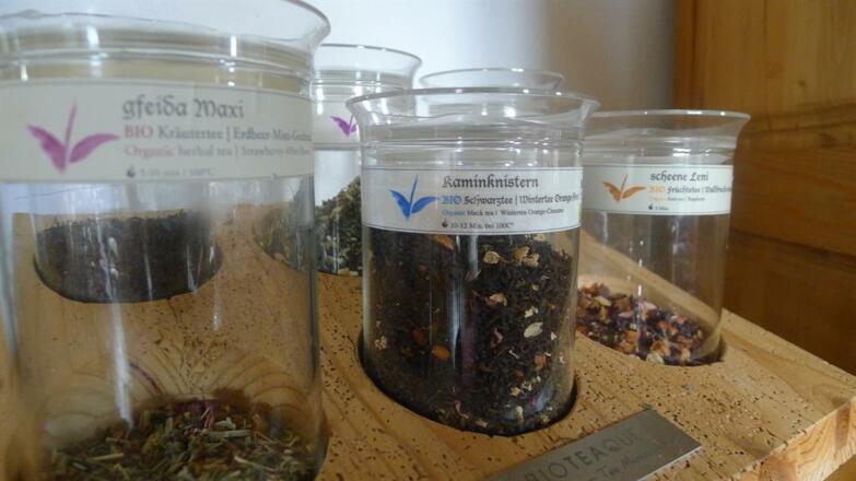Bio-Tee beim Bergbauernwirt