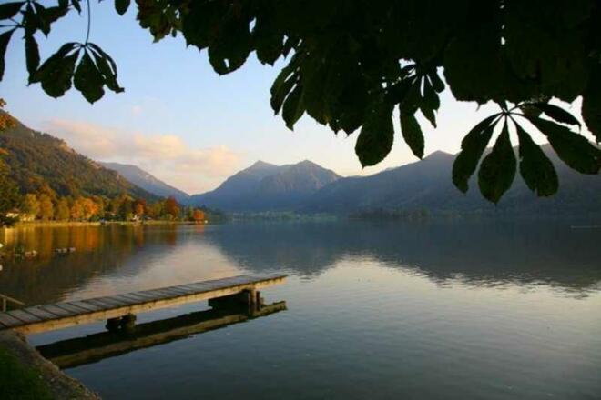 Sicht vom hauseigenen Badestrand