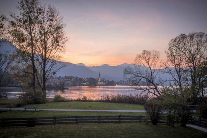 Seeblick direkt am Tegernsee