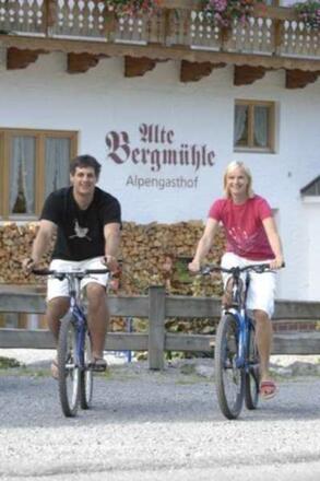 Radeln und Biken, Landgasthof Alte Bergmühle in Fischbachau-Birkenstein