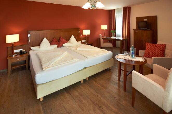 Doppelzimmer mit Balkon