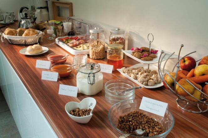 Frühstück im Frühstücksraum