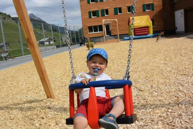 Neuer Sommerspielplatz