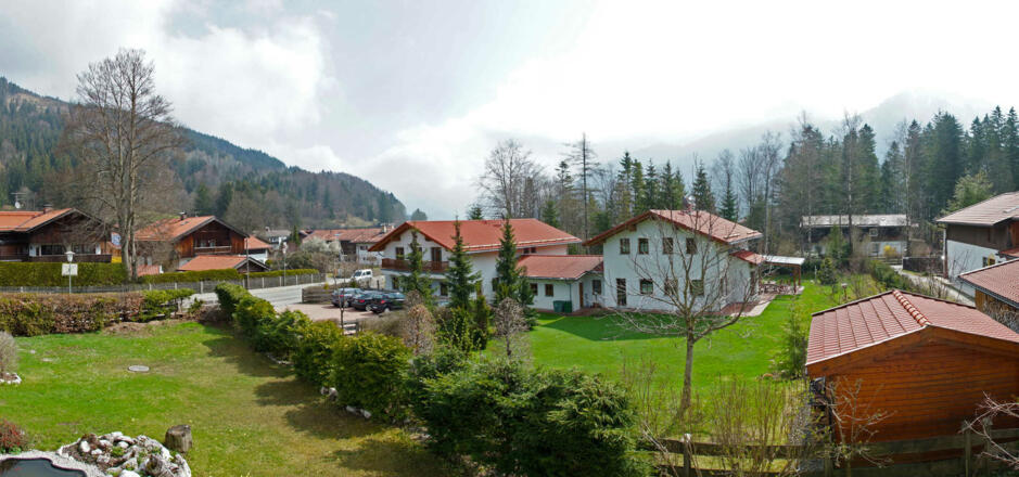 Blick zum Wendelstein vom Ostbalkon