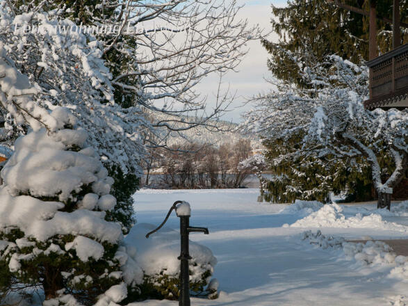 Ferienwohnung Eberwein Tegernsee im Winter