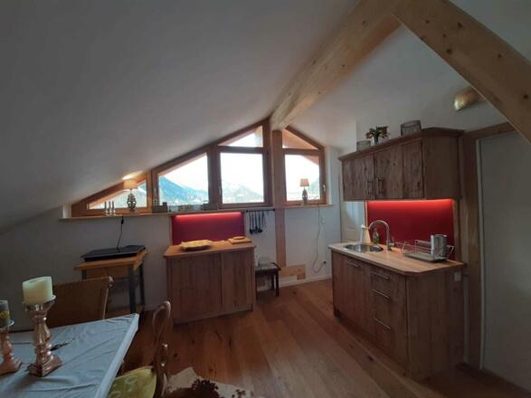 Küche Appartement Tegernsee