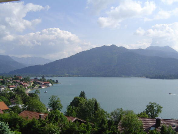 Blick über den Tegernsee