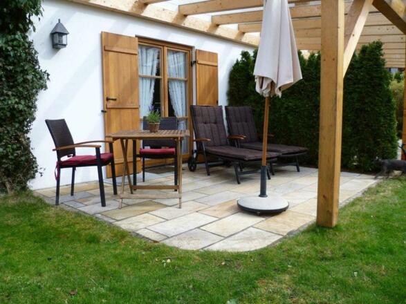 Überdachte Terrasse