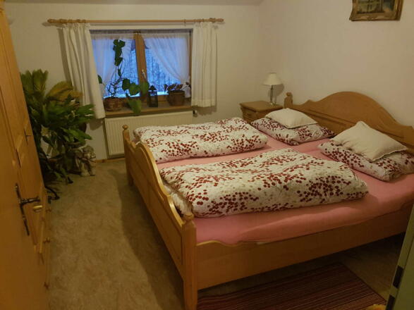 Schlafzimmer Ferienwohnung Mayr