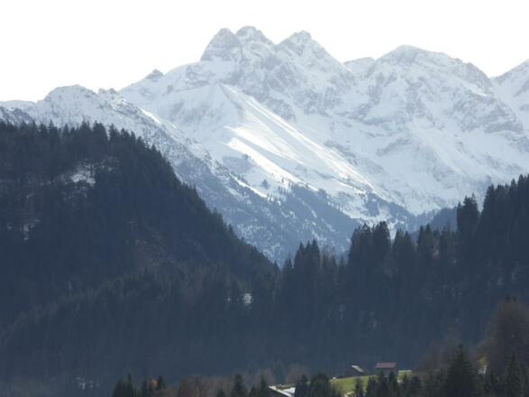 Blick vom Balkon nach Süden