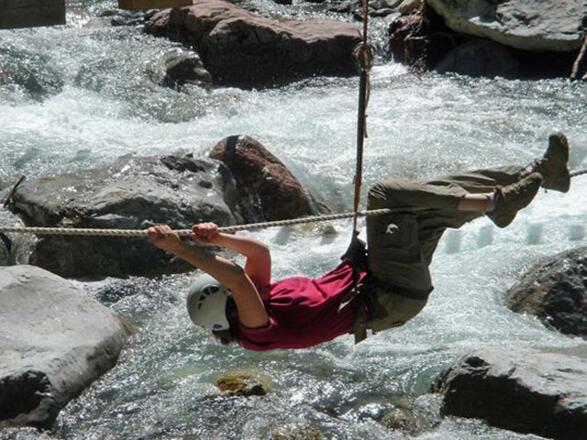 Seilgarten in Schröcken   Hotel Adler Warth am Arl