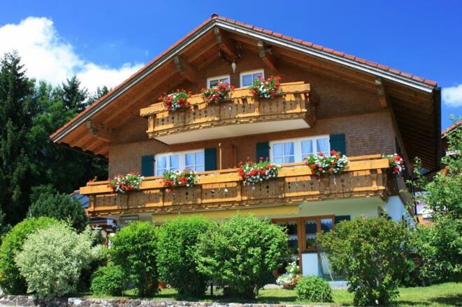 Gästehaus Steinmüller in Bolsterlang Sommer