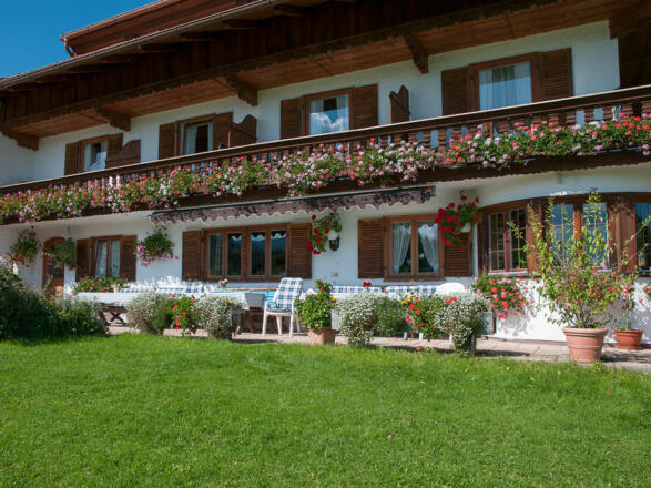 Gästehaus Unterreiterhof in Bad Wiessee - mit Traumblick über das Tegernseer Tal