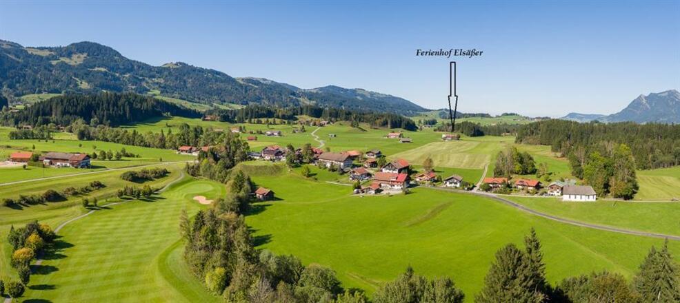 Idyllische Lage mit Bergblick