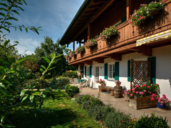 Ferienwohnung Flake Terrasse im Süden
