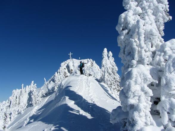 Herrlicher Wintertag in den Allgäuer Bergen