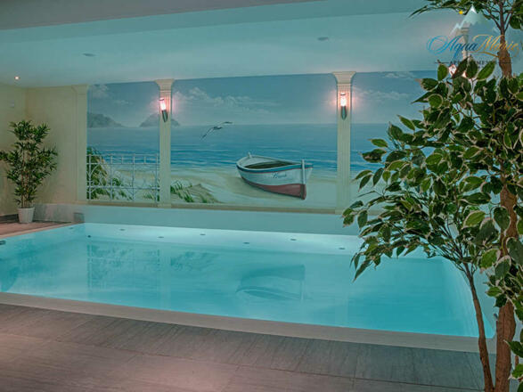 AquaMarie - Appartements, Hallenbad und Sauna