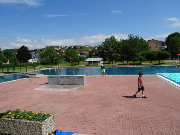 Freibad Mauthausen im Juni 2019