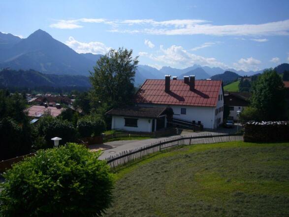 Blick vom Balkon - Süden