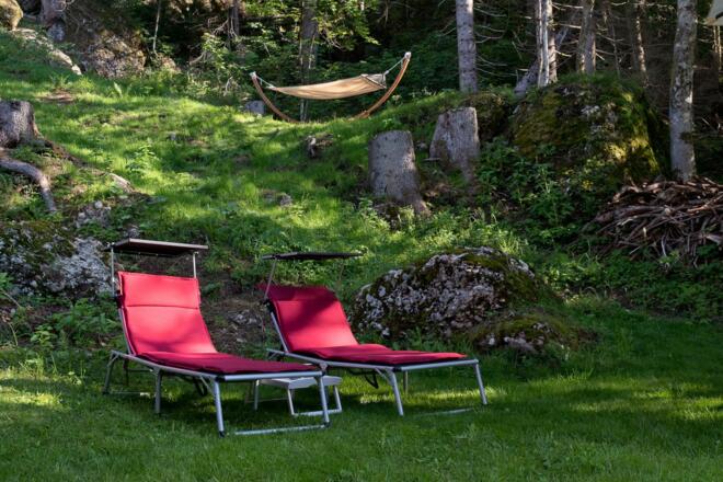 Liegewiese Morgenstimmung