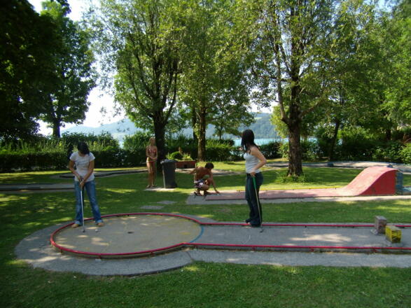 Minigolfplatz im Fuschlseebad