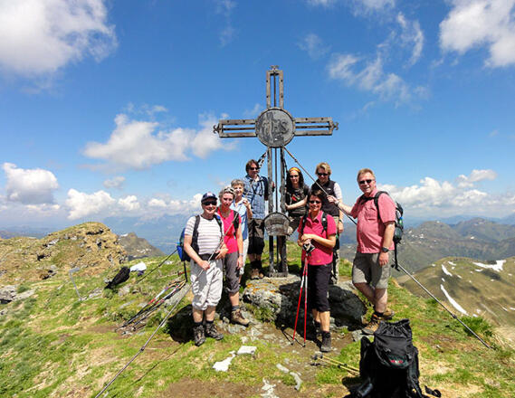 Der Gipfel des Gaisstein - 2.363 m