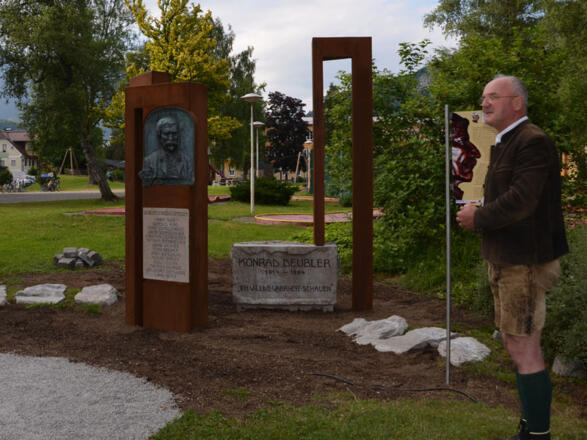 Konrad Deubler Denkmal Bad Goisern am Hallstättersee