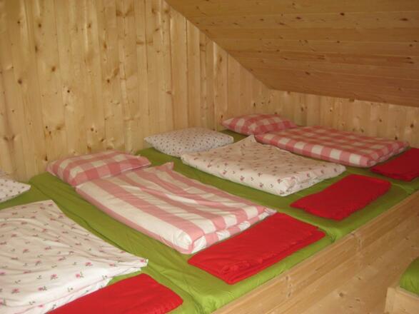 Langfeldhütte Schlaflager