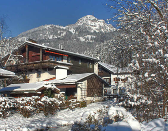 Haus im Winter
