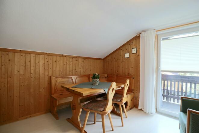 Ferienwohnung Balkon Bad Stube