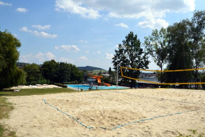 Beachvolleyballplatz